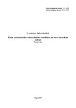 Referāts 'Puzes ezera morfometrisko raksturlielumu noteikšana un ezera termiskais režīms', 1.