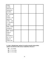 Diplomdarbs 'Didaktisko spēļu izmantošanas iespējas dabaszinību satura apguvē 1.klasē', 61.