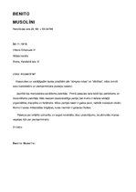 Paraugs 'Benito Musolīnī motivācijas vēstule', 1.