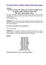 Konspekts 'Scenārijs Ziemassvētku pasākumam pirmsskolas vidējai grupai', 1.