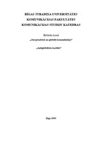 Eseja 'Antiglobālistu kustība', 1.