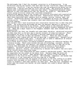 Eseja 'Progressivism and Education: My Views', 1.