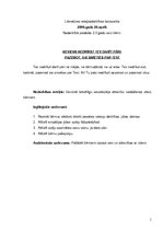 Konspekts 'Zaķīša mājiņa', 1.