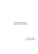 Konspekts 'Kultūrpolitikas hartas projekts', 1.