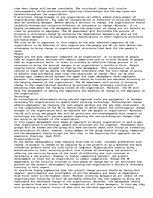 Eseja 'Organizational Change', 3.