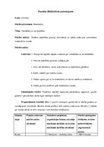 Konspekts 'Matemātikas konspekts 2.klasei', 1.