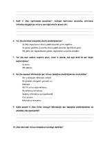 Paraugs 'Veikala klientu aptaujas anketas paraugs', 2.