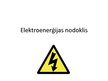 Prezentācija 'Elektroenerģijas nodoklis', 1.
