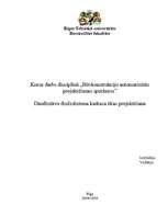 Konspekts 'Daudzstāvu dzelzsbetona karkasa ēkas projektēšana', 1.