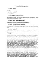 Konspekts 'Grieķu dievs Hermejs', 2.