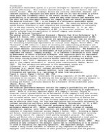 Eseja 'Balanced Score Card', 1.