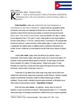 Referāts 'Kuba', 1.