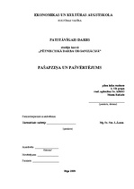 Referāts 'Pašapziņa un pašvērtējums', 1.