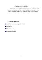 Prakses atskaite 'Dzelzceļa stacijas grafiks "Delphi 7"', 3.