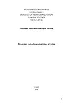 Konspekts 'Simpleksa metode', 1.