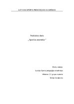 Konspekts 'Anamnēze', 1.