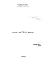 Eseja 'Audzināšanas tradīcijas latviešu ģimenēs agrāk un tagad', 1.