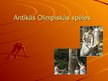 Prezentācija 'Antīkās Olimpiskās spēles', 1.