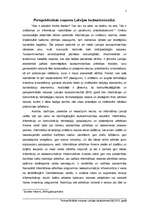 Eseja 'Perspektīvākās nozares Latvijas tautsaimniecībā', 1.