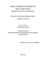 Konspekts 'Resursu ierobežotība', 1.