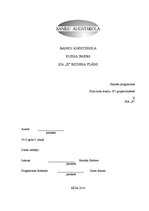 Biznesa plāns 'Biznesa plāns sporta deju zāles izveidei', 1.