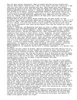 Eseja 'Fat Burners, or Life Burners', 1.