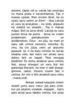Eseja 'Pasaule ir liela, un katrs var atrast tur savu daļiņu', 2.