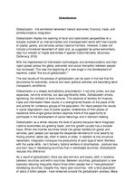 Eseja 'Globalization', 1.