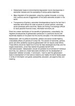 Eseja 'Globalization', 5.