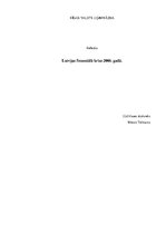 Referāts 'Latvijas finansiālā krīze 2008.gadā', 1.