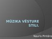 Prezentācija 'Mūzikas vēsture', 1.
