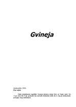 Referāts 'Gvineja', 1.