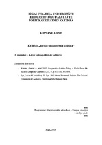 Konspekts 'Āzijas valstu politiskās kultūras', 1.