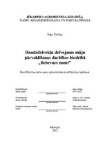 Diplomdarbs 'Daudzdzīvokļu dzīvojamo māju pārvaldīšana biedrībā "Bebrenes nami"', 58.
