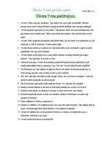 Konspekts 'Olivera Tvista piedzīvojumi', 1.