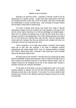 Eseja 'Whether to Start a Business?', 1.