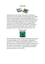 Konspekts 'Procesoru attīstības vēsture', 5.