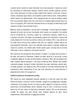 Eseja 'The internet: opportunity and risk', 2.