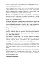 Eseja 'The internet: opportunity and risk', 6.