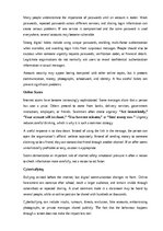 Eseja 'The internet: opportunity and risk', 7.