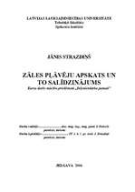 Referāts 'Zāles pļāvēju apskats un to salīdzinājums', 1.