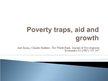 Prezentācija 'Nabadzības slazdi, finansiālā palīdzība un izaugsme', 1.
