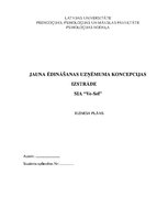 Biznesa plāns 'Biznesa plāns', 1.