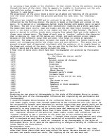 Eseja 'Biography of Christopher Bruce', 3.