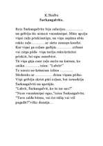 Konspekts 'Latviešu valodas pasaku burtnīca 3.klasei', 3.