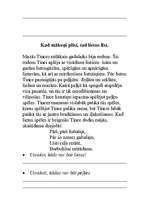 Konspekts 'Latviešu valodas pasaku burtnīca 3.klasei', 10.