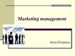 Prezentācija 'Marketing Management', 1.