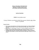 Konspekts 'Valdnieks un pavalstnieki: politiskā doma renesanses laikmetā. Angļu politikas t', 1.