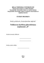 Referāts 'Noliktavas darbības pilnveidošana uzņēmumā', 1.