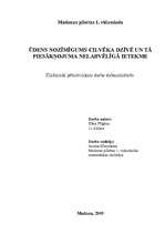 Referāts 'Ūdens nozīmīgums cilvēka dzīvē un tā piesārņojuma nelabvēlīgā ietekme', 1.
